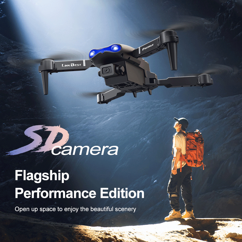 Drone Rc E99 Pro - E99 Pro Mini RC Drone FACEGLE