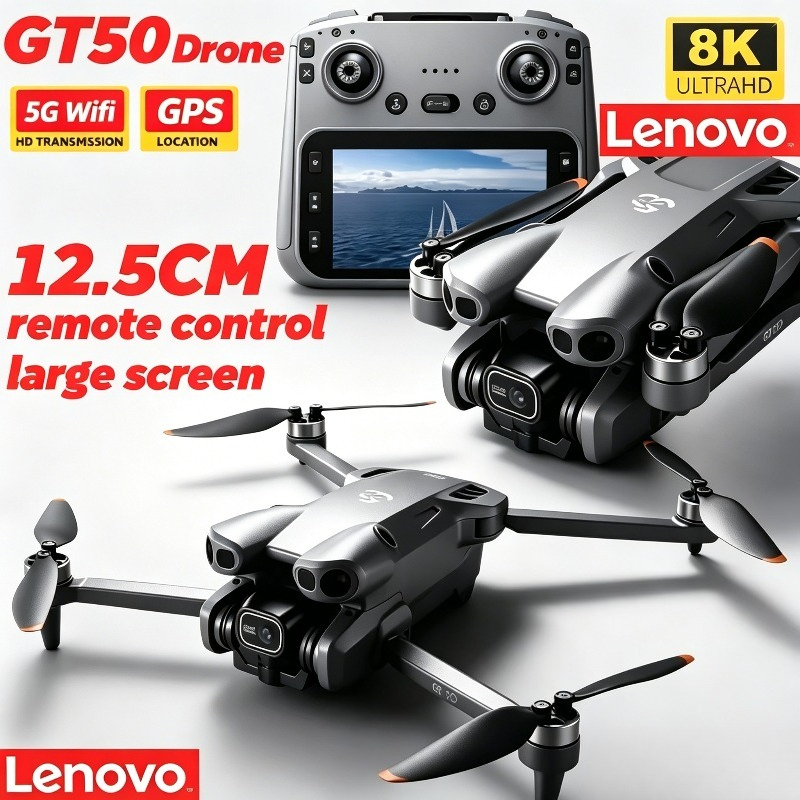Drone Rc Gt50 - Dron Lenovo GT50 4K Profesjonalna Kamera