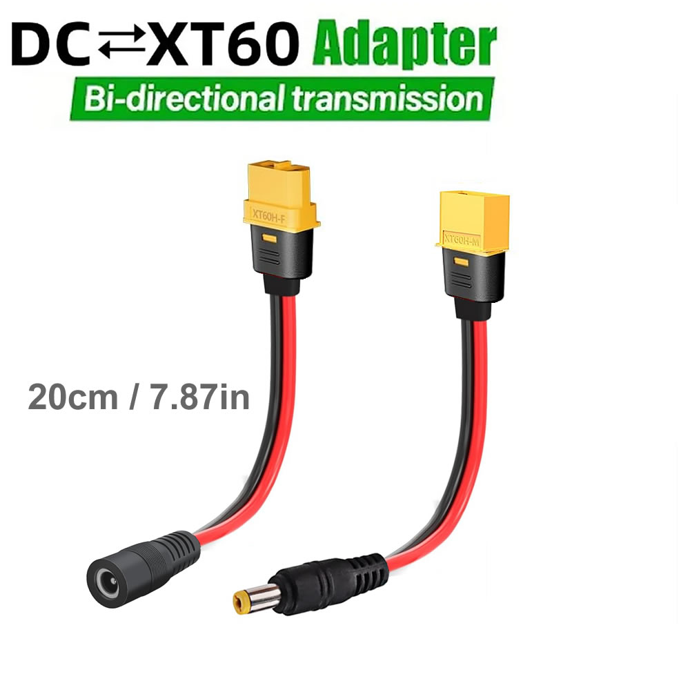 Drone Rc Car Hybrid - Kabel adapter XT60 (żeński/męski) na złącze