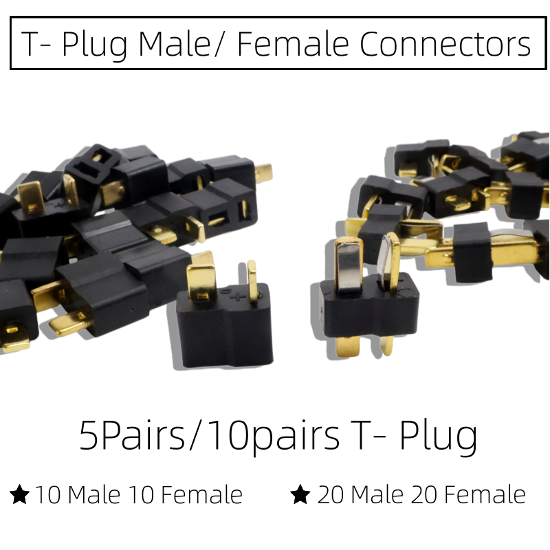 Drone Rc Not Connected - Złącza T-Plug męskie i żeńskie, adapter