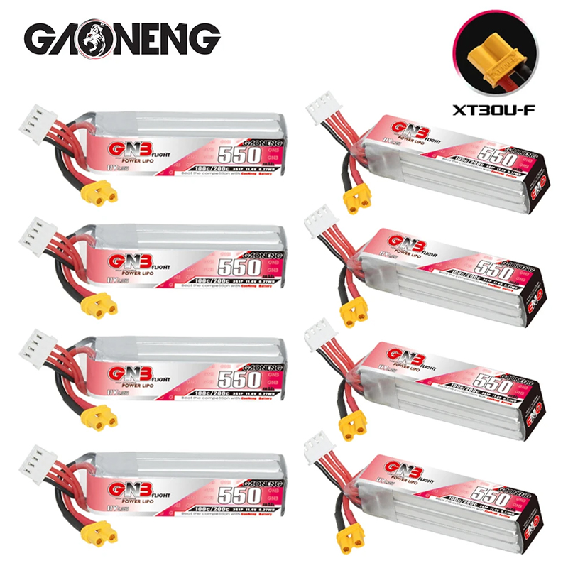 Drone Lipo Battery - GNB HV 11.4V 550mAh 100C/200C akumulator