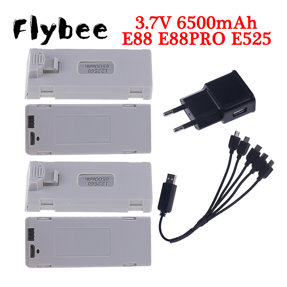 Drone Lipo Battery - Oryginalna bateria E88 3.7V 6500mAh Lipo