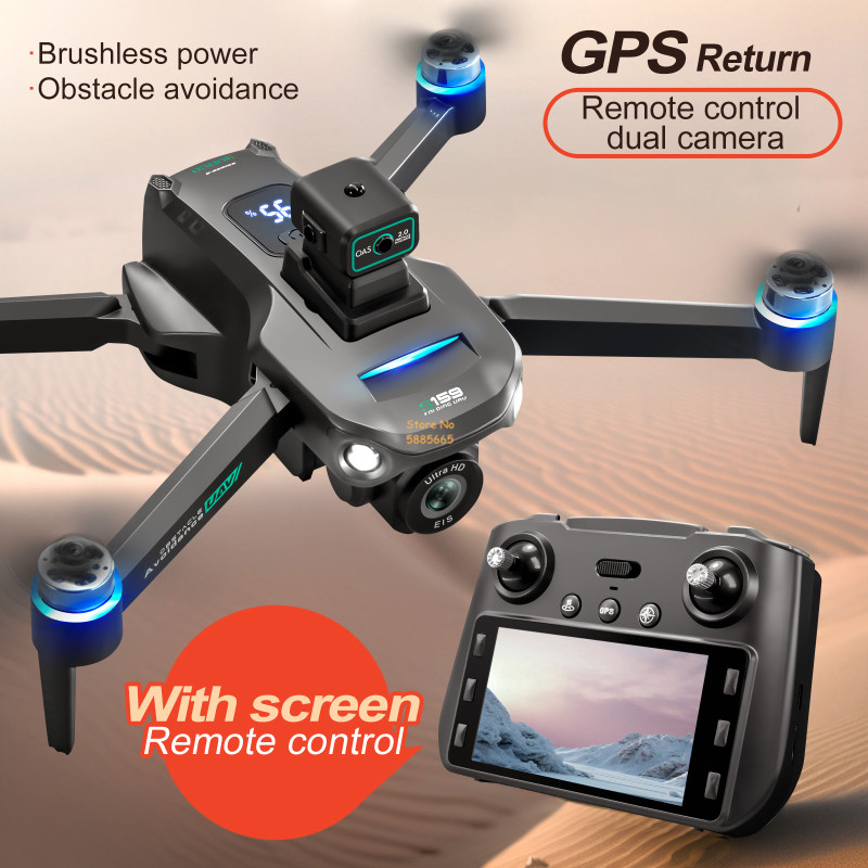 Dron Rc Quadcopter - Podwójna kamera 8K 5G WIFI FPV