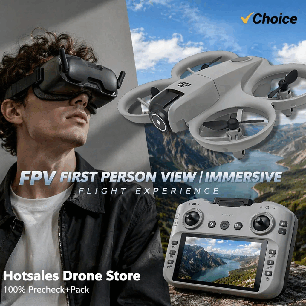 Drone Rc S156 - Mini Dron GT3 4K/8K HD Profesjonalny