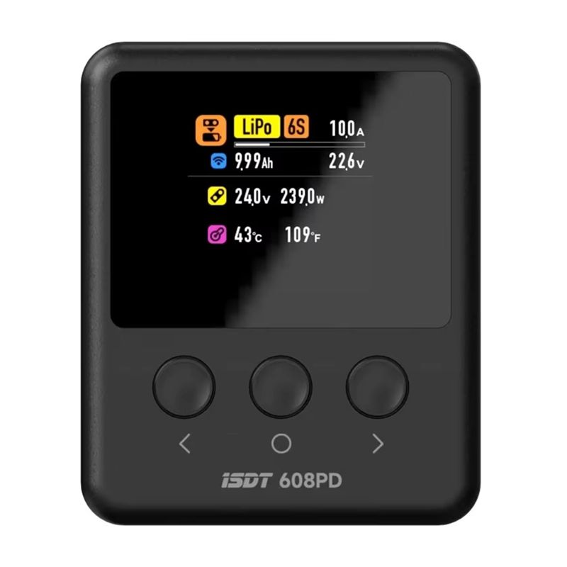 Drone Smart Rc - ISDT 608PD DC 240W/10A USB C
