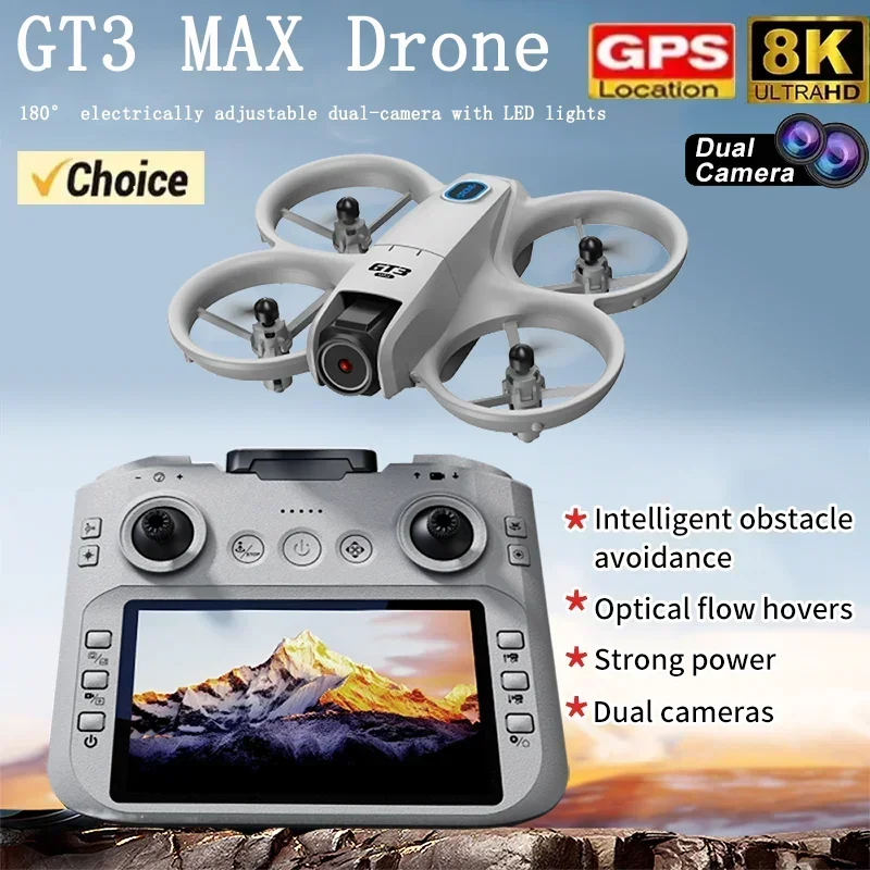 Drone Rc S156 - 2026 NOWY GT3 Mini z LED,
