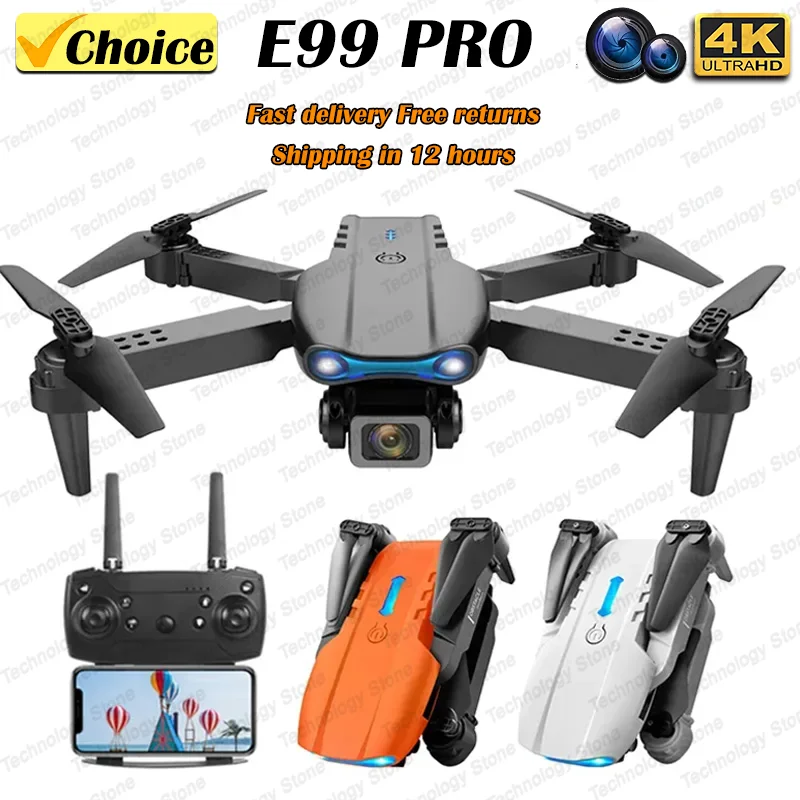 Drone Rc E99 Pro - E99 K3 Pro Składany Mini Dron