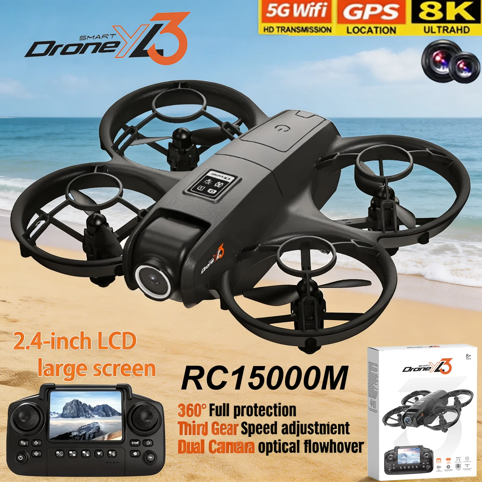 Drone Rc Explorer - Nowy dron RC YL3 8K 1080P