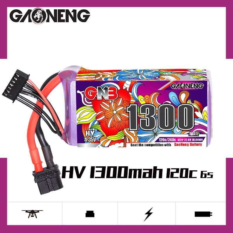 2 szt. GNB 6S Lipo Bateria 22. – Drone Lipo Battery recenzja i cena