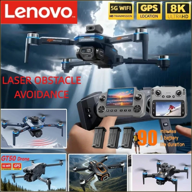 Dron z kamerą 8K Lenovo GT8 GT – Drone Rc Gt50 recenzja i cena