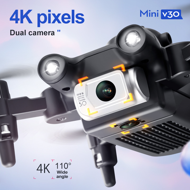 Mini V30 WiFi FPV Drone z podw – Dron Rc Quadcopter recenzja i cena