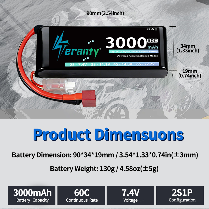 TERANTY 2S 3000mAh Bateria Lip – Drone Lipo Battery recenzja i cena