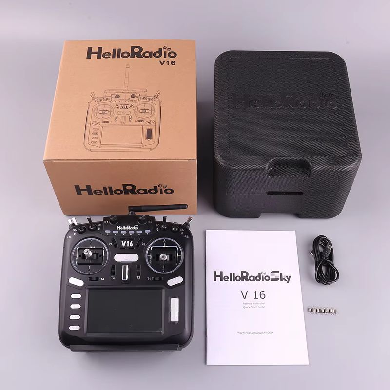 Nadajnik RC HelloRadio V16 MAX – Drone Motion Rc recenzja i cena