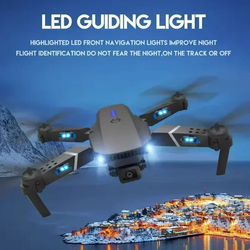 E88 Pro WIFI FPV Drone Wide An – Dron Rc Quadcopter recenzja i cena