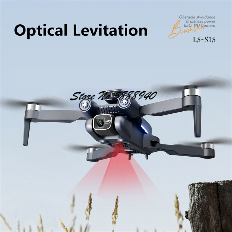 Dron składany z silnikiem bezs – Drone S1S Rc Quadcopter recenzja i cena