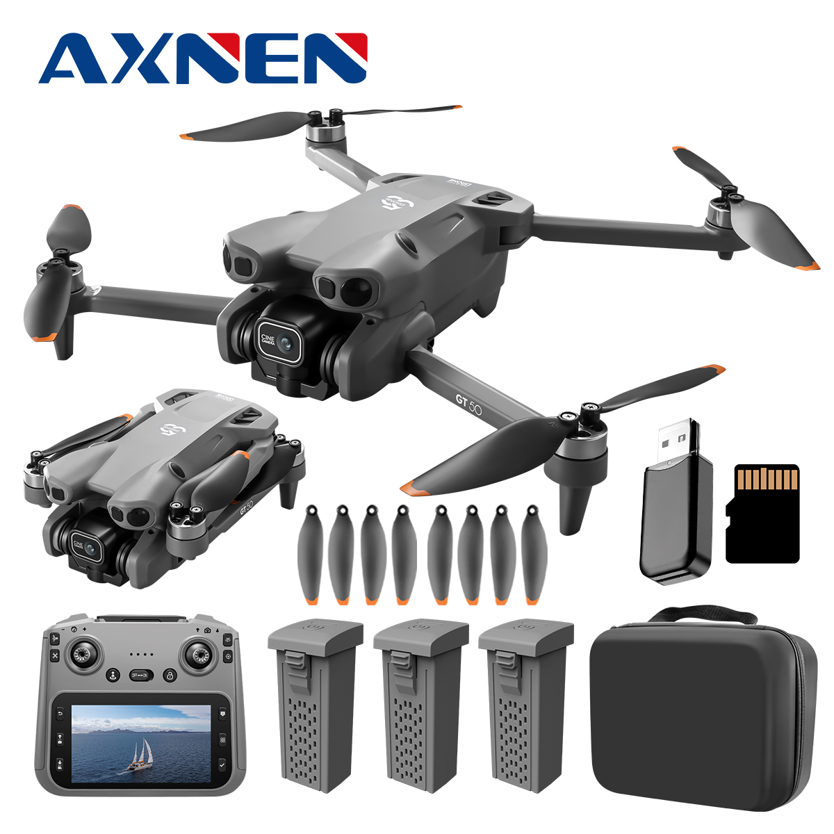 Nowy dron GT50 z 4,3-calowym e – Drone Rc Gt50 recenzja i cena