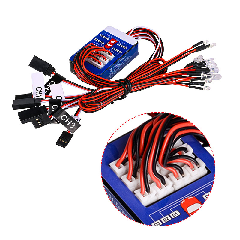 Zestaw oświetlenia RC 12 LED,  – Rc Car Body Shell recenzja i cena