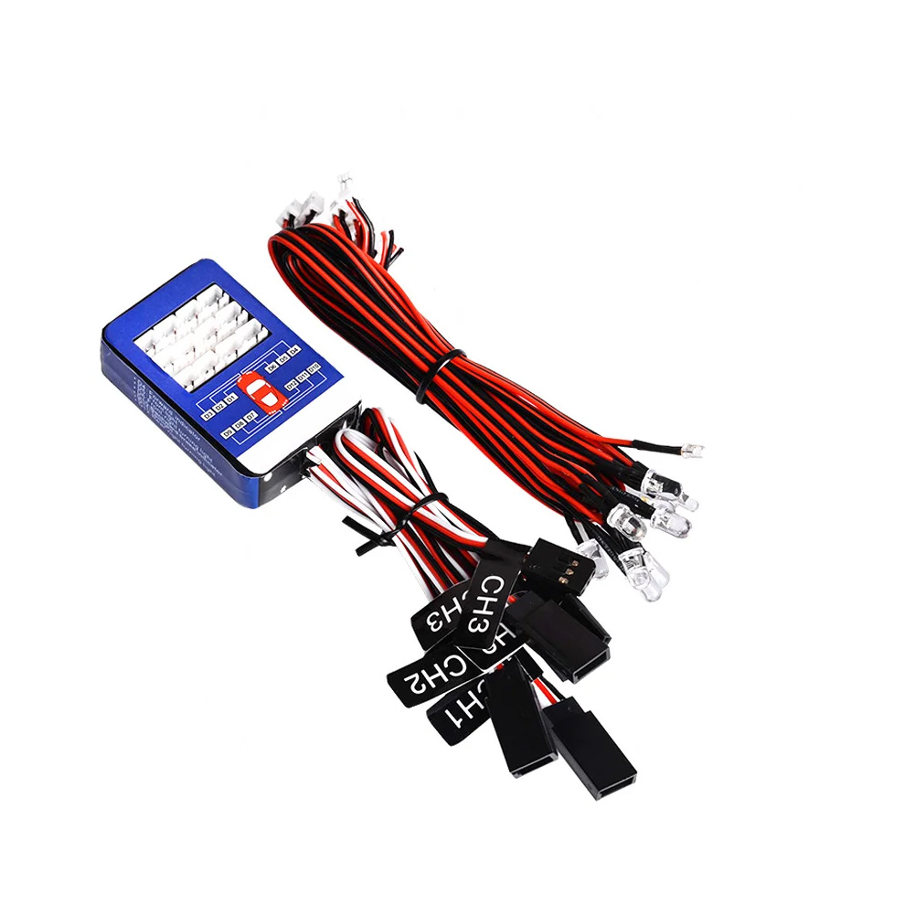Zestaw oświetlenia RC 12 LED,  – Rc Car Body Shell recenzja i cena