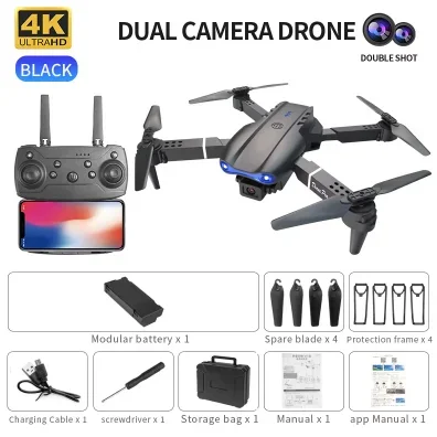 Dron E99 K3 Pro HD 4K z podwój – Drone Rc E99 Pro recenzja i cena