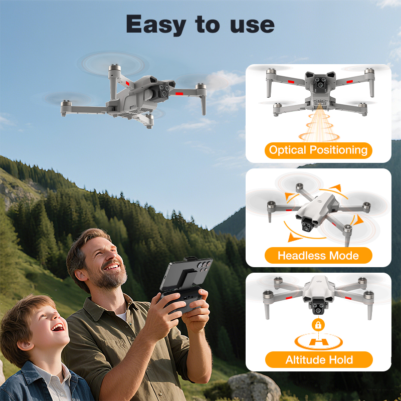 NOWY Gorący Dron L017 Pro Bezs – Dron Rc Quadcopter recenzja i cena