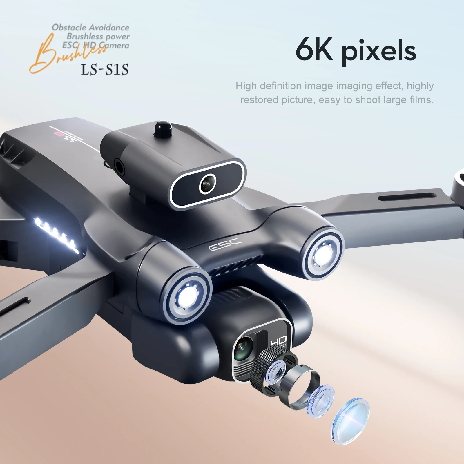 Profesjonalny dron S1S z kamer – Drone S1S Rc Quadcopter recenzja i cena