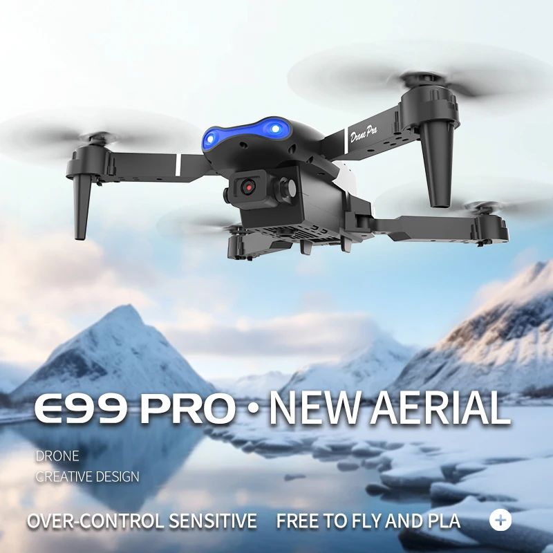 Helikopter RC składany 4K 5G W – Drone Rc E99 Pro recenzja i cena