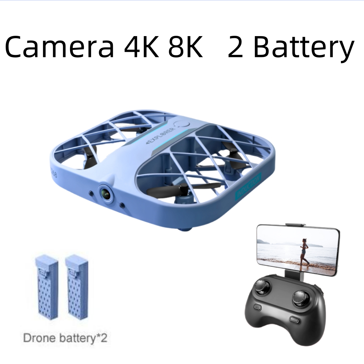 JJRC H107 FPV RC Dron z 2 Bate – Dron Rc Quadcopter recenzja i cena